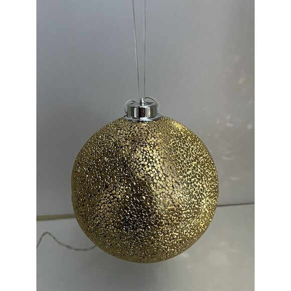 NEW Philips Gold LED‎ Christmas Holiday Hanging Oranment - 8" Inch Twinkling - Picture 3 of 5